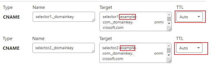 Enable DKIM for a custom domain in Ofifice 365 - Microsoft Q&A