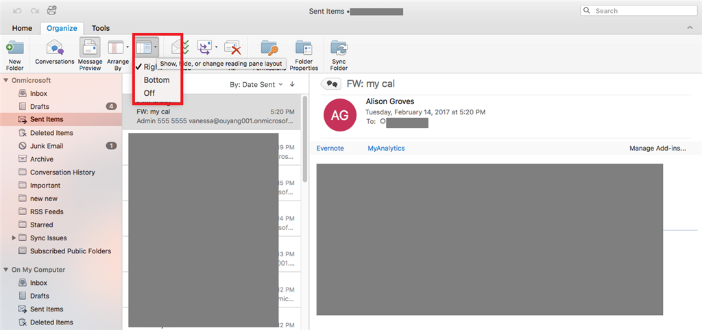 Outlook for Mac - content of sent emails lost - Microsoft Q&A