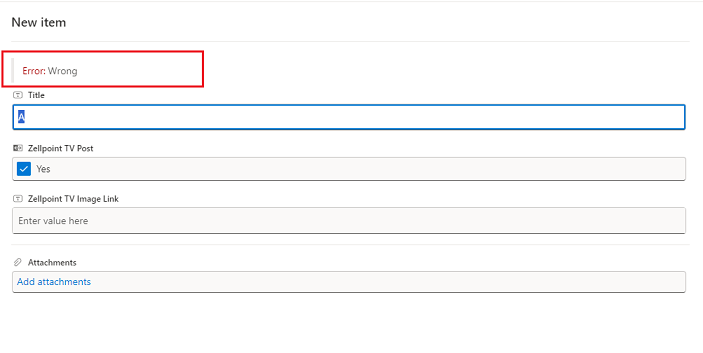 SharePoint List Validation Not Working (Yes / No Checkbox) - Microsoft Q&A