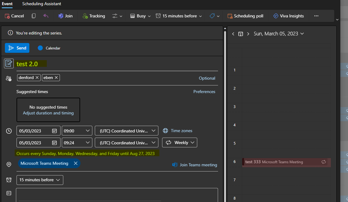 How can I fix Calendar failing to save the time zone for events ...