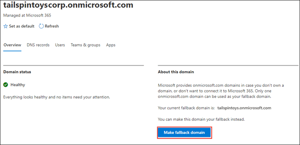 OF365 for Non Profit - I screwed up with my domain name, can I change ...