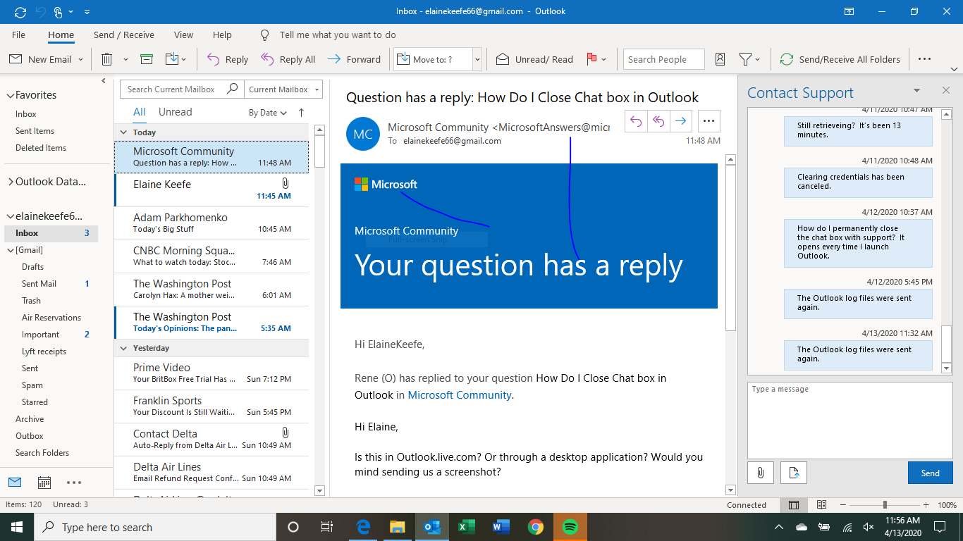 How Do I Close Chat box in Outlook - Microsoft Q&A