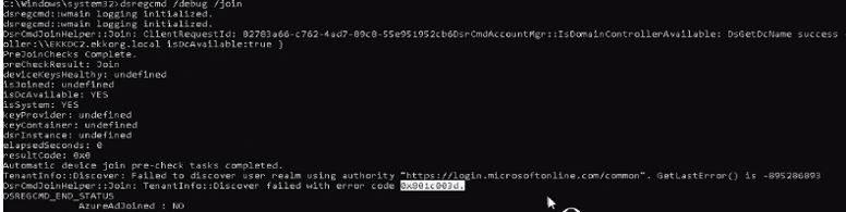 Intune - Enrollment error - Microsoft Q&A