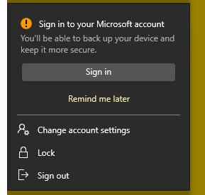 Windows 10 keep asking to sign in with Microsoft account. How to make ...