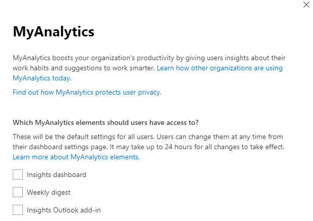 Deactivate/disable Workplace Analytics globally - Microsoft Q&A
