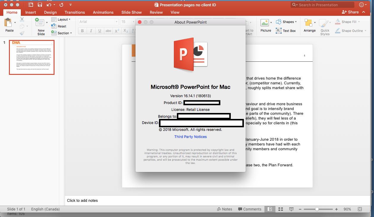 PowerPoint line spacing inexplicably uneven in printed document & PDF ...