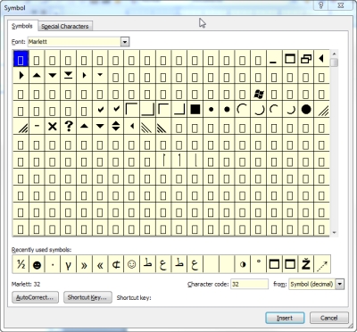 Marlett Font Issue | Empty Box - Microsoft Q&A
