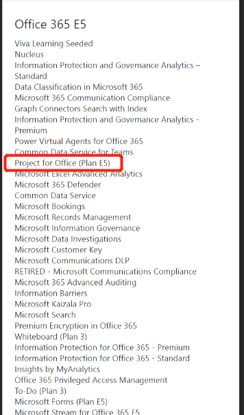 MS Project DESKTOP 