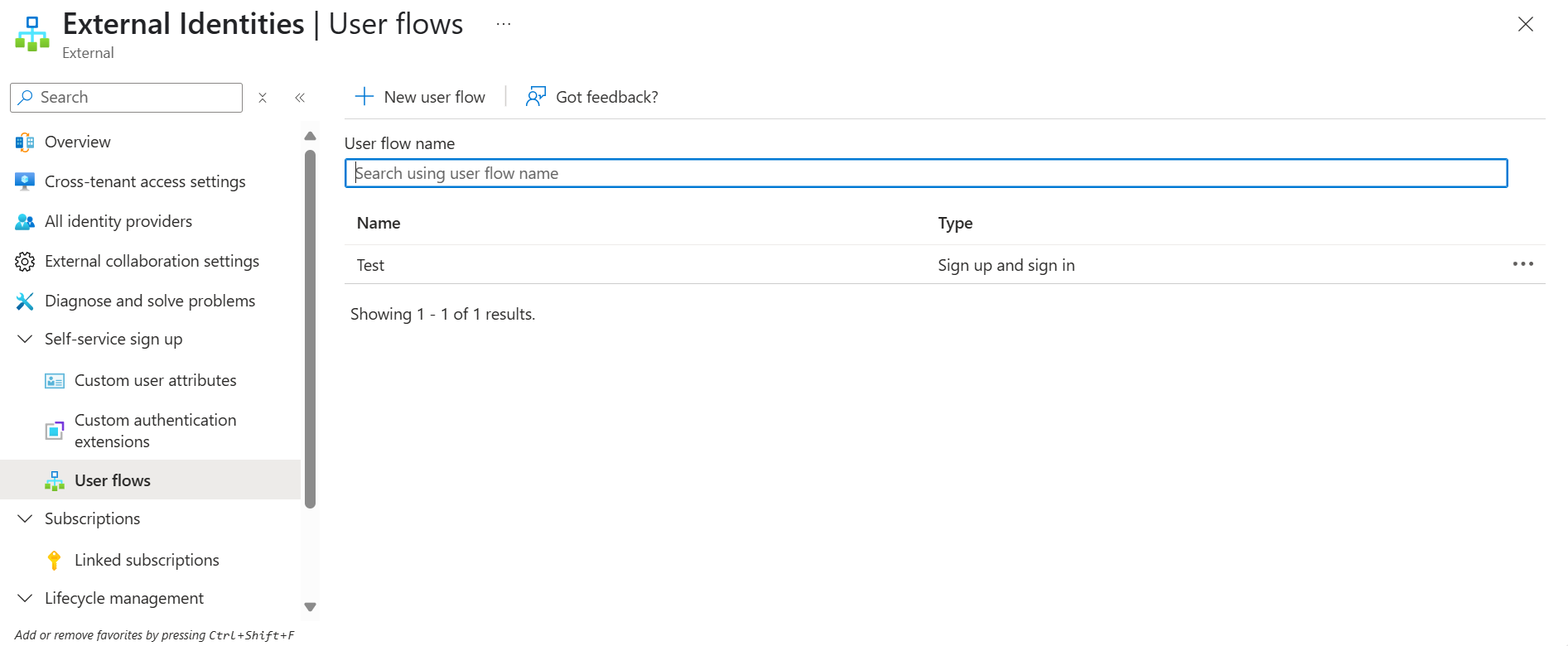 Where are the API connector details within Entra External ID ...