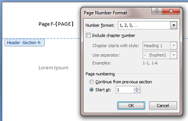 Alphanumeric Page Numbers In Word - Microsoft Q&A