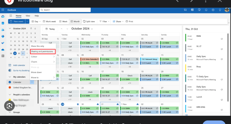 Outlook Calendar question for web browser users - Microsoft Q&A
