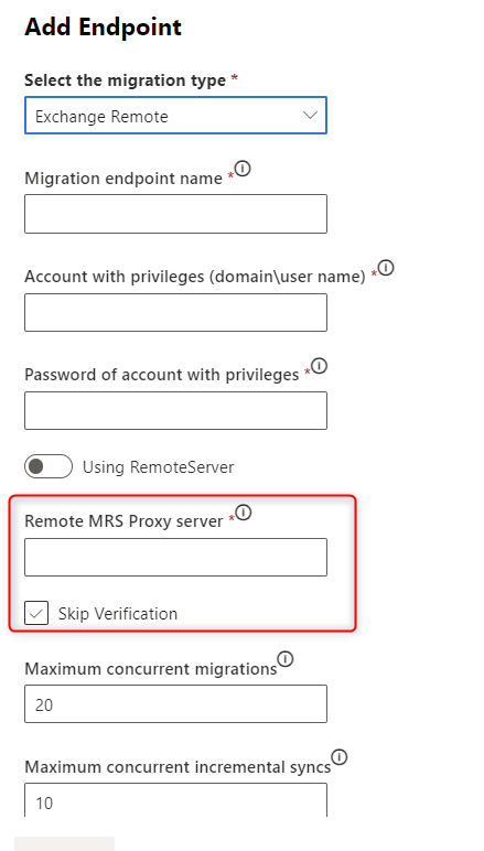 What is the difference between using FQDN for Remote MRS Proxy server ...