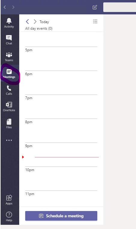 Meeting button missing from Teams - Microsoft Q&A