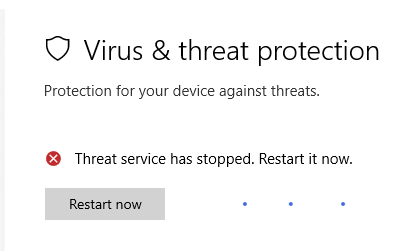 Unable to re-enable microsoft defender - Microsoft Q&A