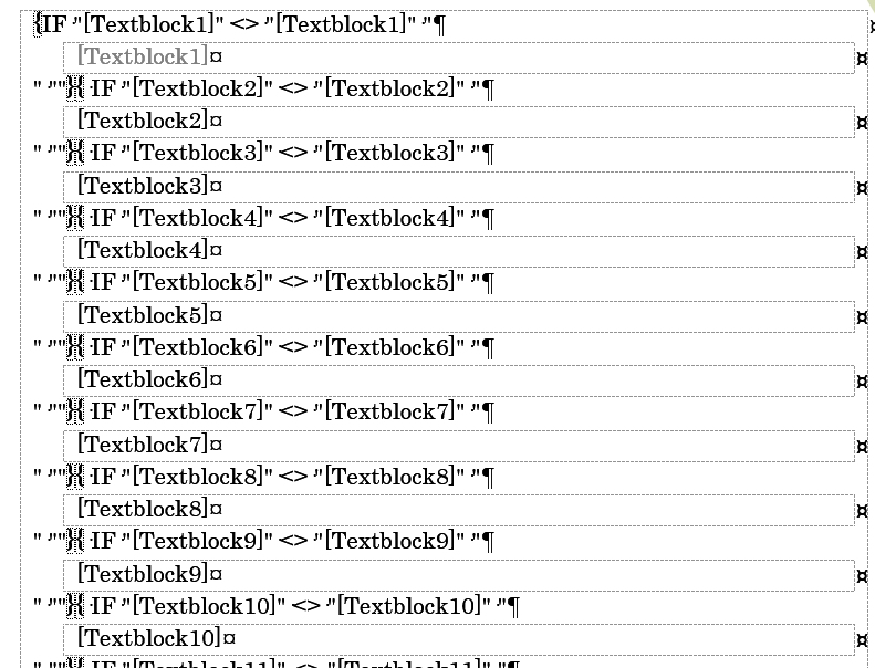 Conditional Document Properties with bullet Points - Microsoft Q&A
