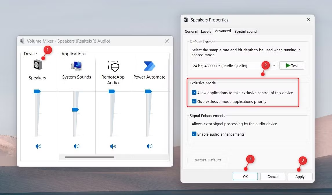 How to Fix Windows Volume Mixer Not Saving Settings on Windows