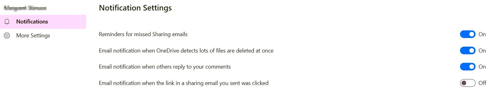 OneDrive for Business Notifications - Microsoft Q&A