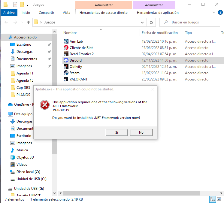 Error .NET Framework Initialization v4.0.30319 - Microsoft Q&A