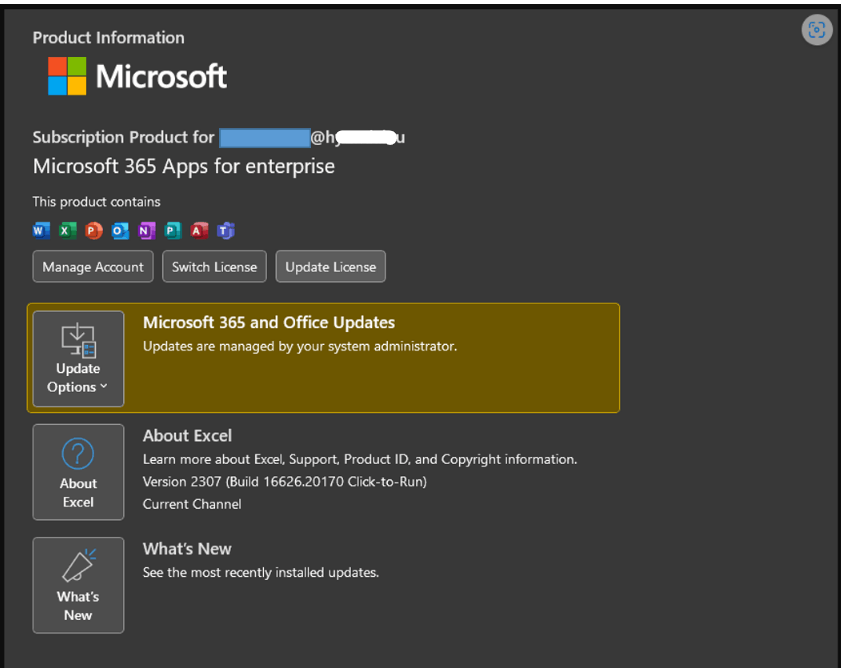 cannot change 365 apps enteprise into office 365 insider - Microsoft Q&A