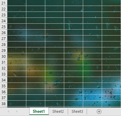 Using an image behind cells to create template - Microsoft Q&A
