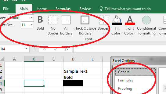 Office 2016 menu and toolbar font color. - Microsoft Q&A