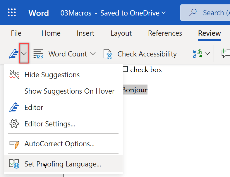 Is there a way to set error checking on multiple languages in the same ...