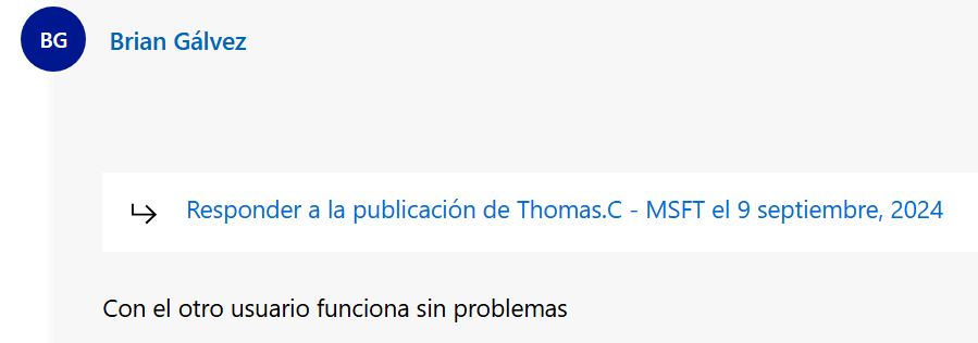 Error al inicio de sesión de Onedrive - Microsoft Q&A