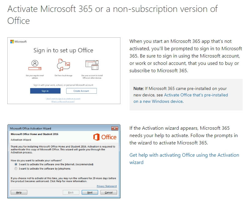 Unable to activate my office product in new laptop - Microsoft Q&A