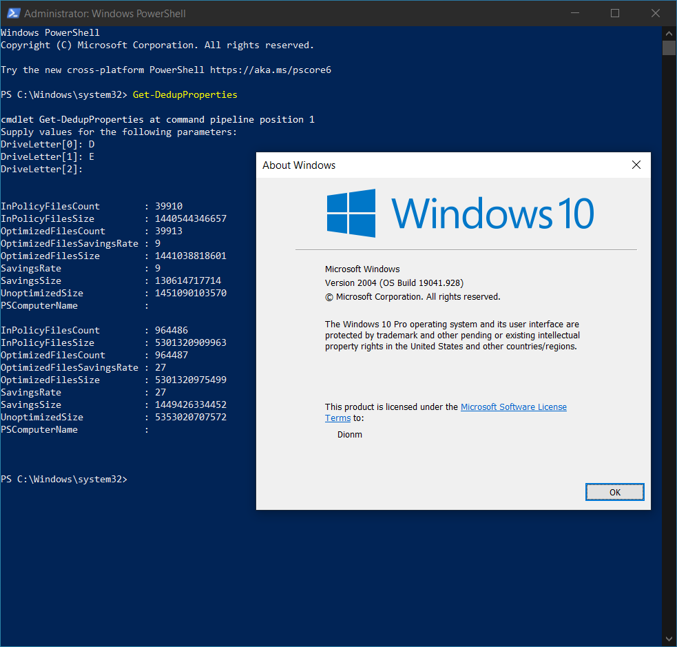 Dedupe Packages for Windows 10 Build 19041 (2004) - Microsoft Q&A