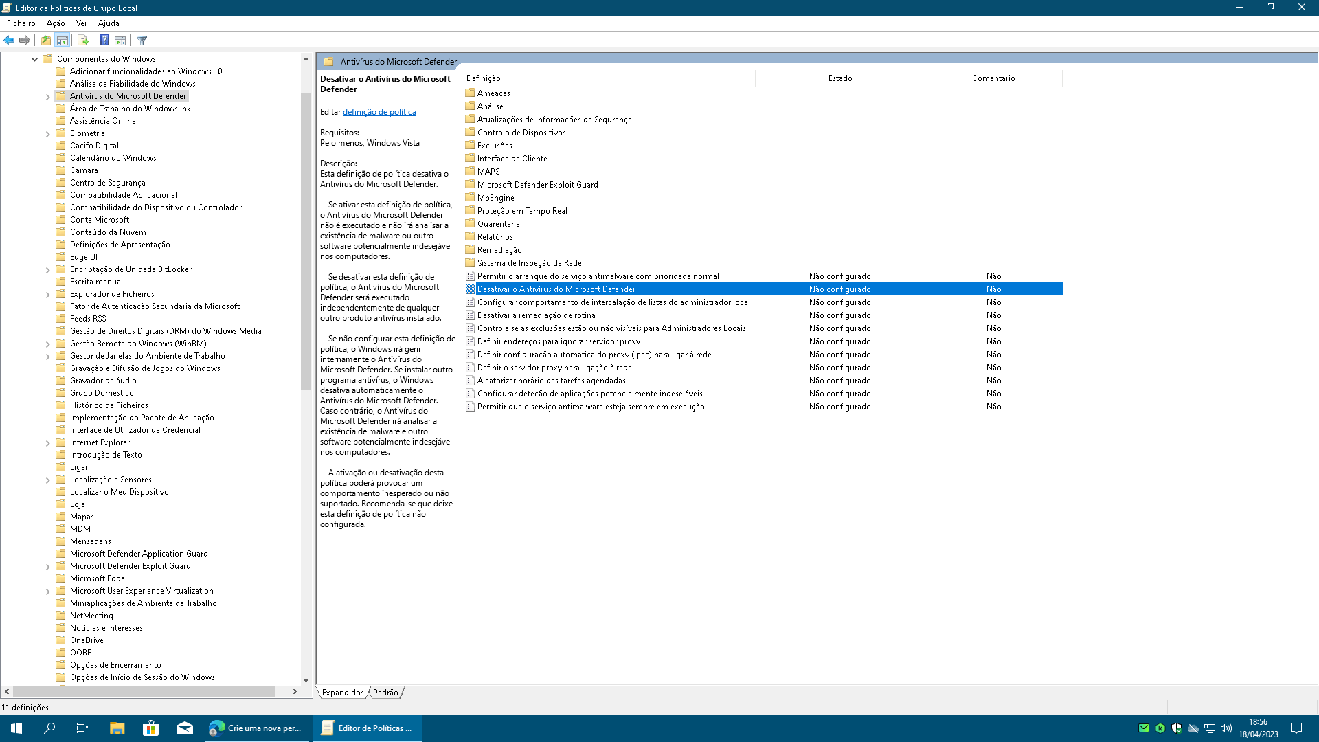 How to disable completely forever Microsoft Defender antivirus ...