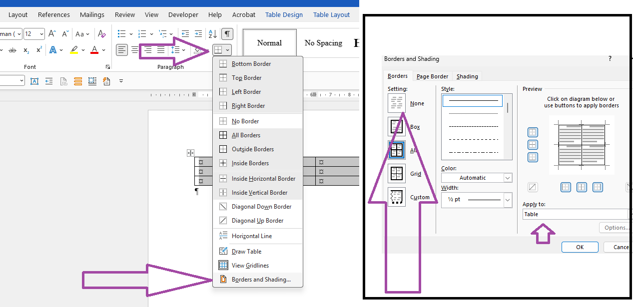 Tables are NOT pasting with source formatting regardless of how you ...