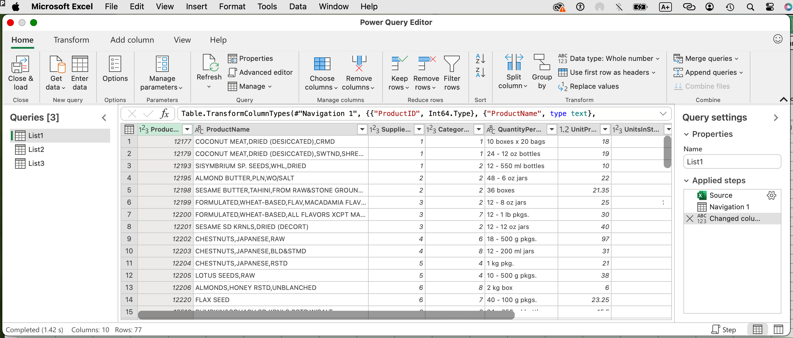 Is power query get & transform works in Mac - Microsoft Q&A