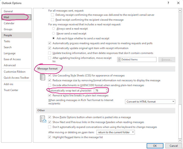 message has lines too long for transport - Microsoft Q&A