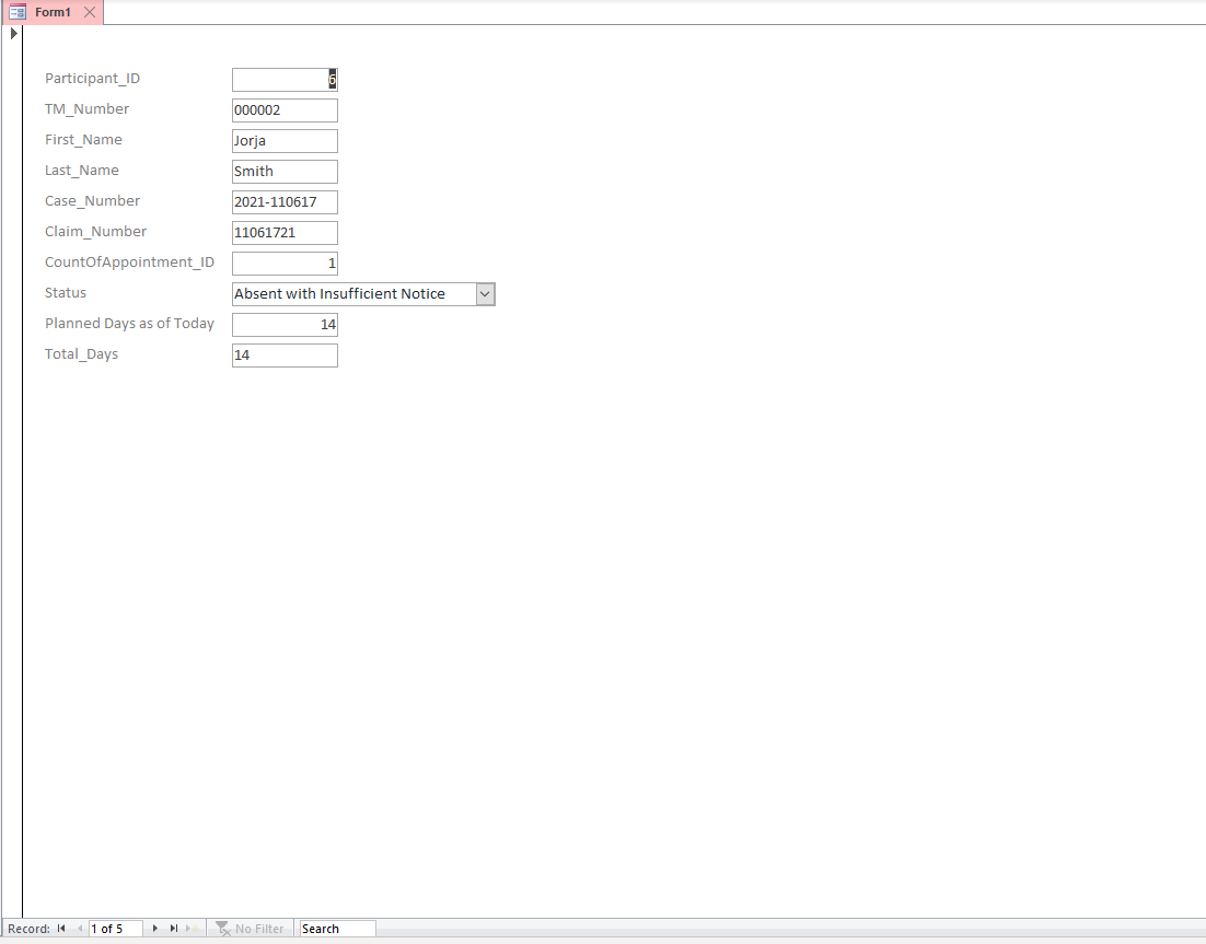 Showing Multiple Records on One Form - Microsoft Q&A