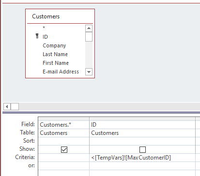 Filtering continuous from using TempVars - Microsoft Q&A