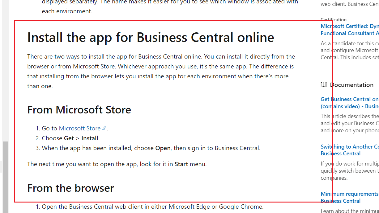 How can I find Microsoft Dynamics 365 business central desktop install ...