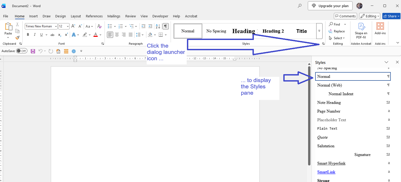 Word formatting error - all text is hidden unless I apply a format such ...