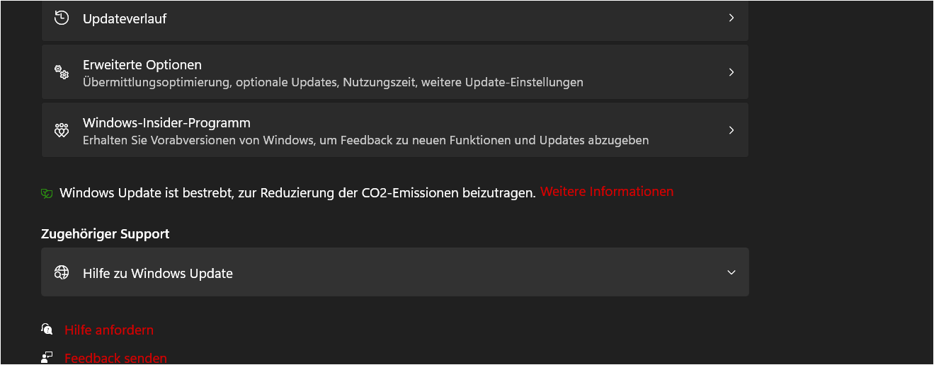 WINDOWS UPDATE IST JETZT CO2 F HIG visual data 3