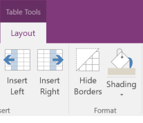 in onenote tables, how can I change the background color of a cell ...