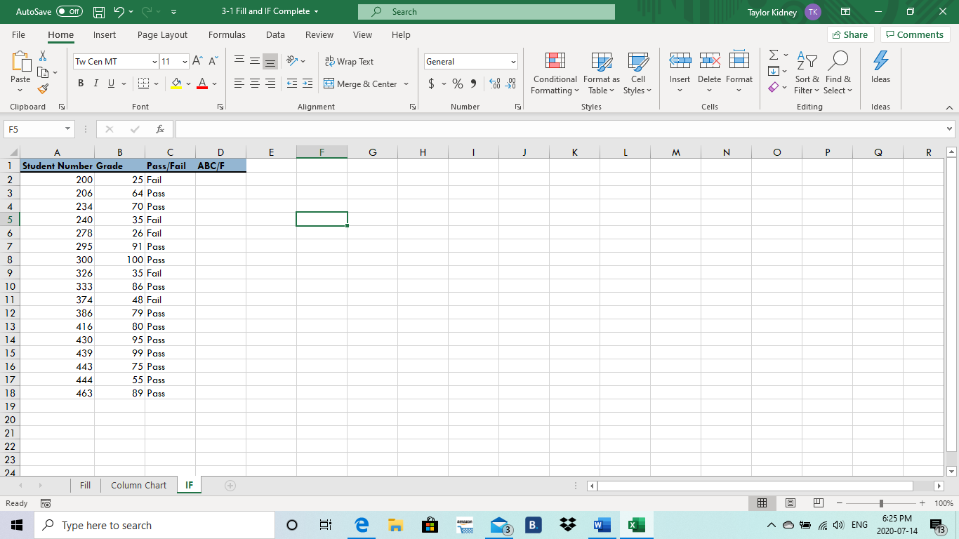 EXCEL Question regarding nested IF function and multiples - Microsoft Q&A