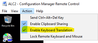 Remote Keyboard Not Working In Remote Session - Microsoft Q&A