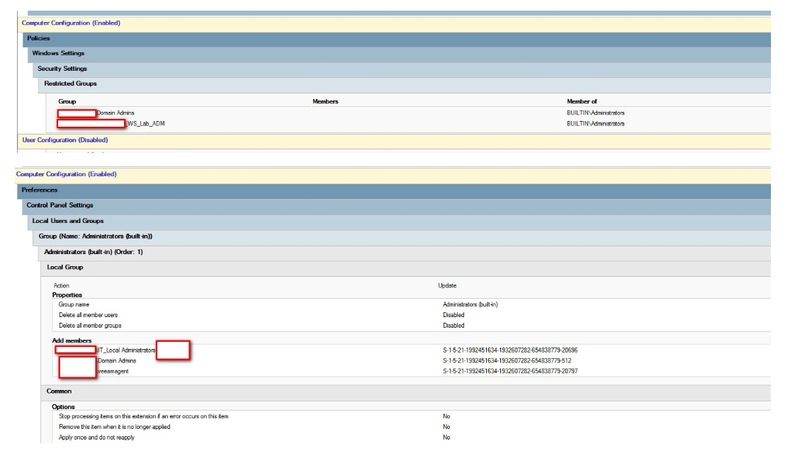 GPO. Restricted Groups or Control Panel Settings Microsoft Q&A