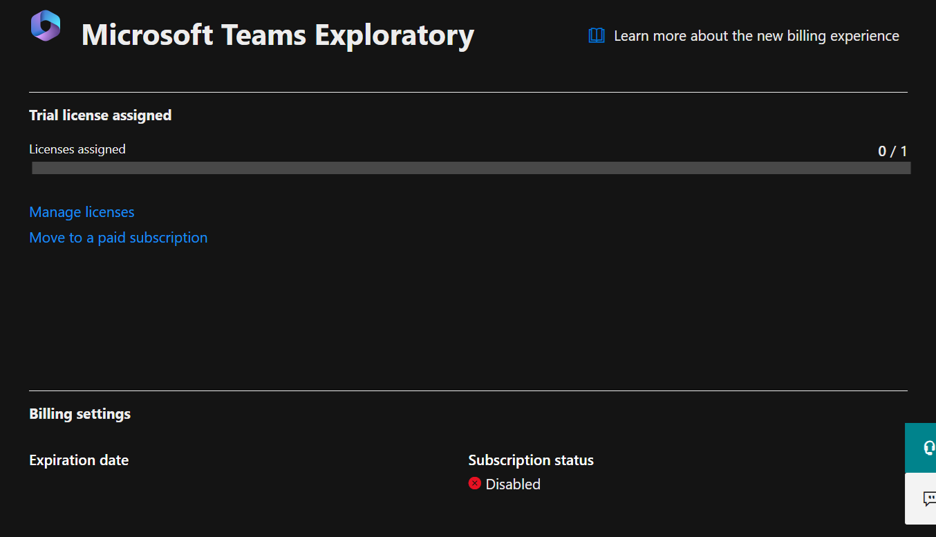 Teams keep saying trial expired - Microsoft Q&A