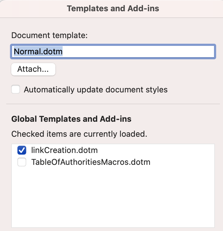 How do I make a macro .dotm file available across sessions? - Microsoft Q&A