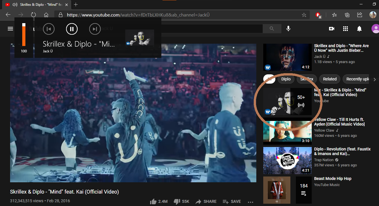 Windows 10 media control overlay is not allowing me to control playback ...