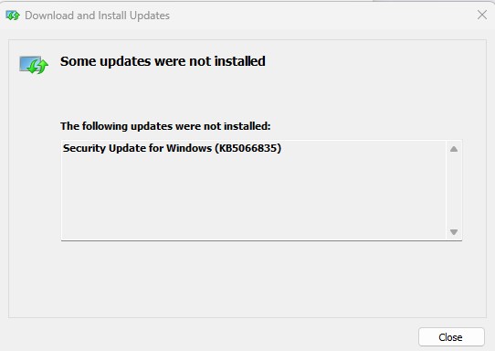 Windows 11 25H2 - Unfixable Update - Error 0x800f0991 - Microsoft Q&A
