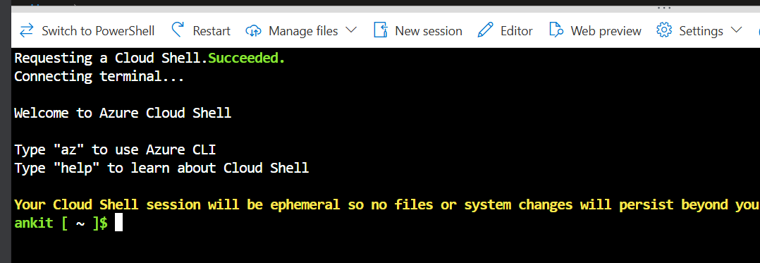 How to fix CloudShell in Azure in Google Chrome - Microsoft Q&A