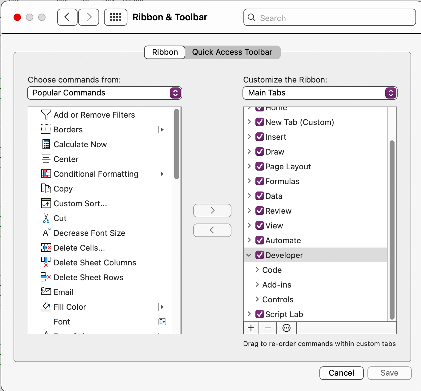 How can I create a file in Excel on a Mac that contains checkboxes and ...