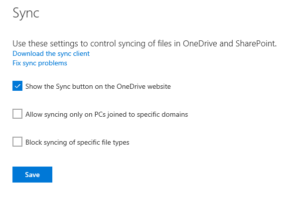 Sharepoint Folder / Onedrive Next Generation Sync Client Error - Sorry ...