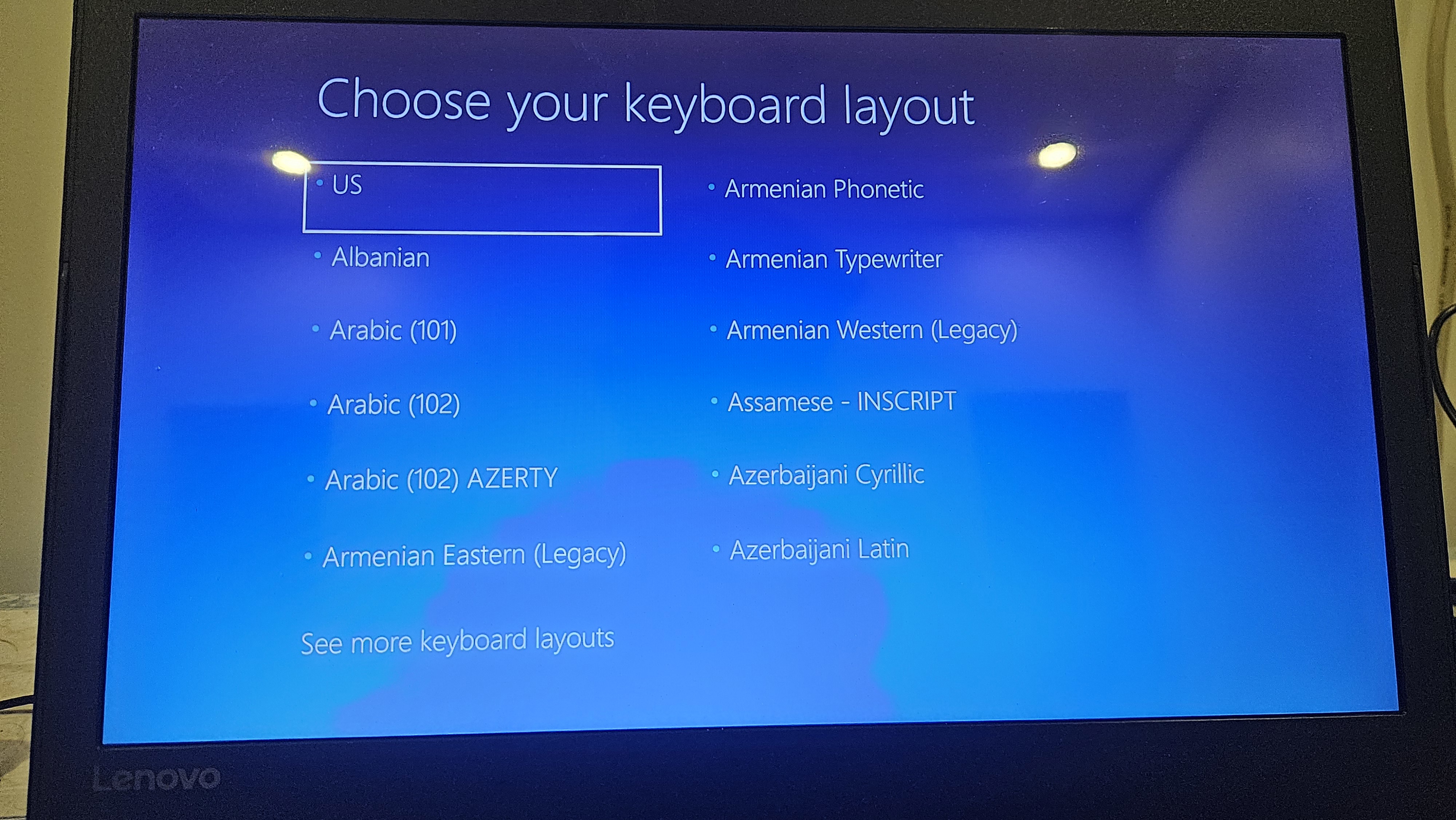 Windows showing blue screen troubleshoot options - Microsoft Q&A
